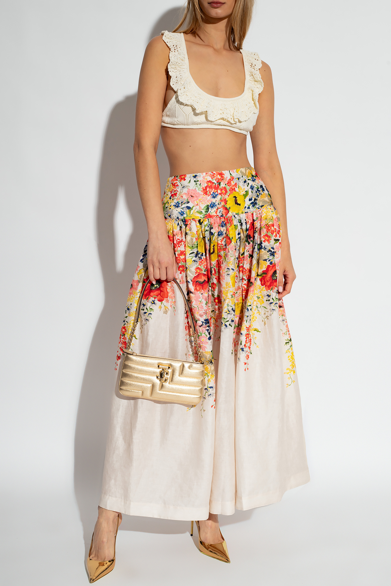 Multicolour Skirt with floral motif Zimmermann Multicolour Skirt with floral motif Zimmermann